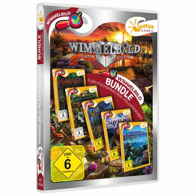 Wimmelbild 5er Bundle Platin Edition Vol 1 Sunrise Games PC Spiel Neu & OVP