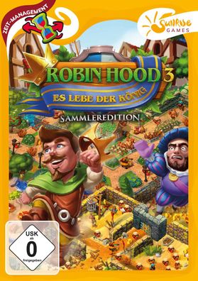Robin Hood 3: Es lebe der König Sunrise Games PC Spiel Zeitmanagement Neu & OVP