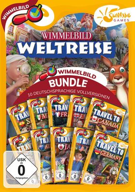 Wimmelbild Weltreise Travel To.. 10er Box Sunrise Games PC Spiel Neu & OVP