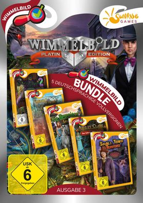 Wimmelbild 5er Bundle Platin Edition Vol 3 Sunrise Games PC Spiel Neu & OVP