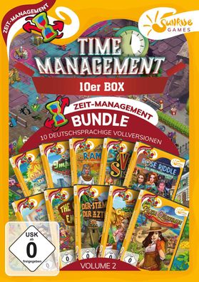 Time Management 10er Box Vol. 2 Sunrise Games PC Spiel Zeitmanagement Neu & OVP