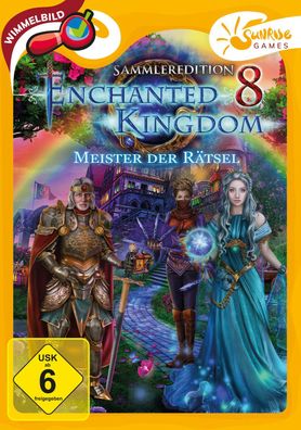 Enchanted Kngdom 8 - Meister des Rätsel Sunrise Games PC Spiel Wimmelbild Neu