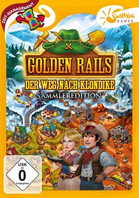 Golden Rails 3 - Der Weg nach Klondike Sunrise Games PC Spiel Zeitmanagement Neu