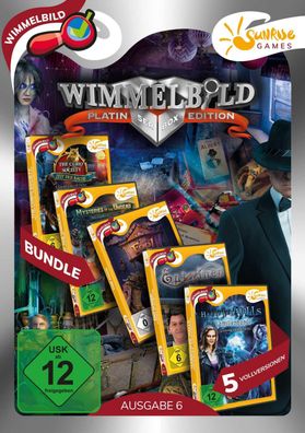 Wimmelbild 5er Bundle Platin Edition Vol. 6 Sunrise Games PC Spiel Neu & OVP