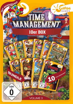 Time Management 10-er Box Vol. 3 Sunrise Games PC Spiel Zeitmanagement Neu & OVP