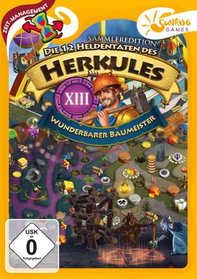 Heldentaten des Herkules 13 Sunrise Games PC Spiel Zeitmanagement Neu & OVP