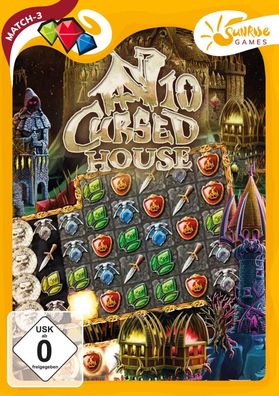 Cursed House 10 Sunrise Games PC Spiel Match 3 Neu & OVP