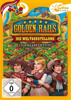 Golden Rails 4 Die Weltausstellung Sunrise Games PC Spiel Zeitmanagement Neu