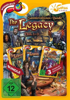The Legacy 1-3 Sunrise Games PC Spiel Wimmelbild Neu & OVP