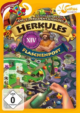 Heldentaten des Herkules 14: Flaschenpost Sunrise Games PC Spiel Zeitmanagement