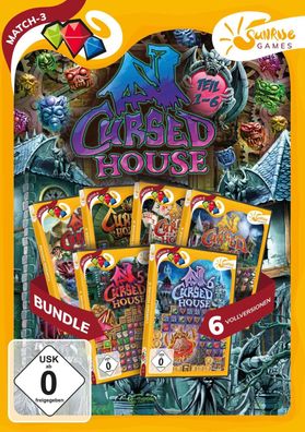 Cursed House Teil 1-6 Sunrise Games PC Spiel Match 3 Neu & OVP