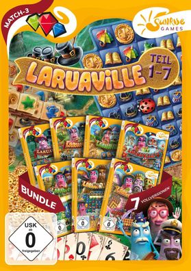 Laruaville 1-7 Sunrise Games PC Spiel Match-3 Neu & OVP