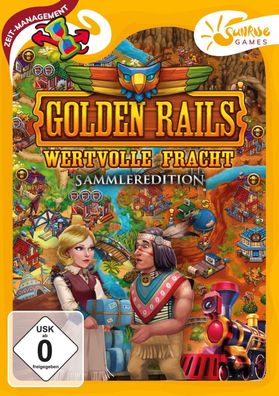 Golden Rails 5 Wertvolle Fracht PC Spiel Sunrise Games Zeitmanagement Neu & OVP
