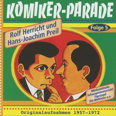 Rolf Herricht und Hans- Joachim Prei Komikerparade (Folge 5) CD Neu & OVP