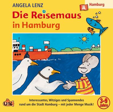 Die Reisemaus in Hamburg Kinder CD Hörspiel Angela Lenz Neu & OVP