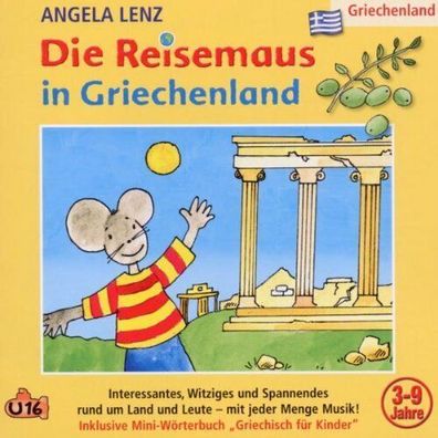 Die Reisemaus in Griechenland Kinder CD Hörspiel Angela Lenz Neu & OVP