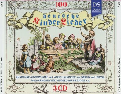 100 Deutsche Kinderlieder Rundfunk-Kinderchöre Berlin und Leipzig CD Neu & OVP