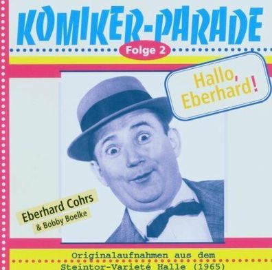 Komiker-Parade Folge 2 Eberhard Cohrs CD Originalaufnahmen