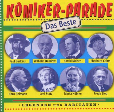 Komiker-Parade Das Beste CD Legenden und Raritäten