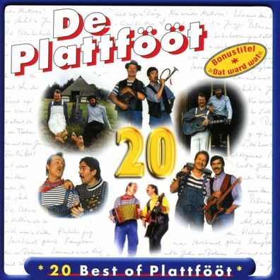 De Plattfööt Best of 20 Jahre Neu & OVP
