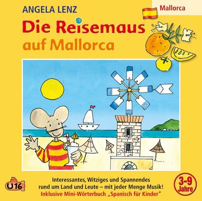 Die Reisemaus auf Mallorca Kinder CD Hörspiel Angela Lenz Neu & OVP