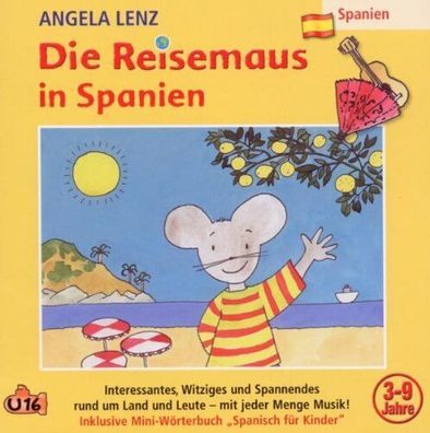 Die Reisemaus in Spanien Kinder CD Hörspiel Angela Lenz Neu & OVP