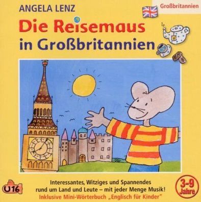 Die Reisemaus in Großbritanien Kinder CD Hörspiel Angela Lenz Neu & OVP