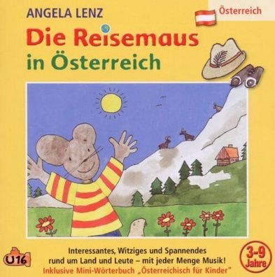 Die Reisemaus in Österreich Kinder CD Hörspiel Angela Lenz Neu & OVP