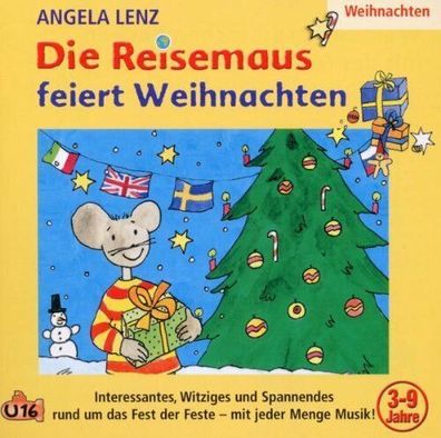Die Reisemaus feiert Weihnachten Kinder CD Hörspiel Angela Lenz Neu & OVP