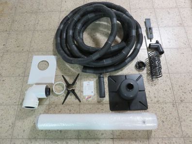 12,5m SET ATEC Flex Abgassystem Grundpaket Basis Set DN60/100 raumluftunabhängig