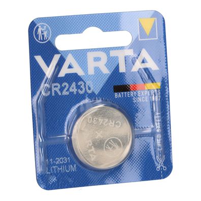 VARTA CR2430 Lithium-Knopfzelle 3V 290mAh