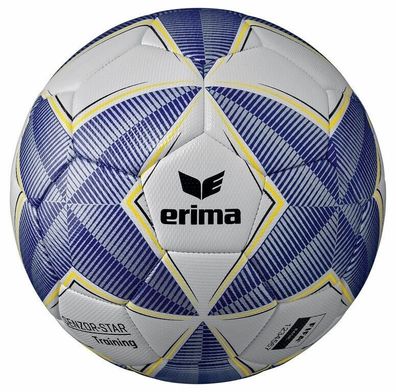 10er Ballpaket Erima Senzor-Star Trainingsball Blau/ Silber Gr. 4 350g