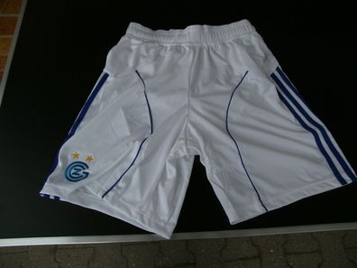 Original Adidas Sporthose/ Short Weiss/ Blau Grashoppers Zürich Gr. S NEU/ OVP