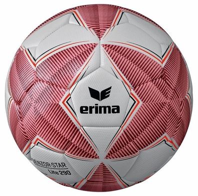 10er Ballpaket Erima Senzor-Star Trainingsball Rot/ Bordeaux Gr. 4 290 g