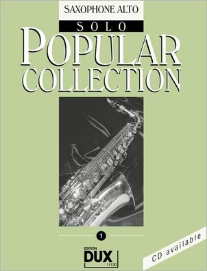 Popular Collection 1 Altsaxophon solo Himmer, Arturo
