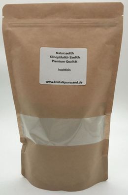 2000g Zeolith Pulver 100% Naturprodukt Klinoptilolith Gehalt ü. 85% 0-50µm