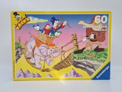 Ravensburger Duck Tales Puzzle 60 Teile 1990 Vintage Walt Disney