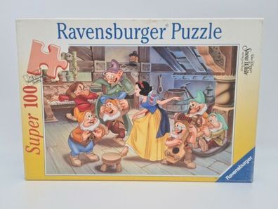 Ravensburger Puzzle 100 Teile Tanzendes Schneewittchen ca. 49 x 36 cm 1998