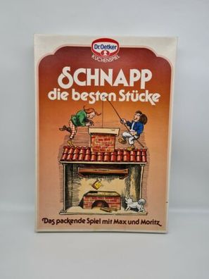 Das große Dr. Oetker Kuchenspiel mit Max und Moritz 1985 Gesellschaftsspiel