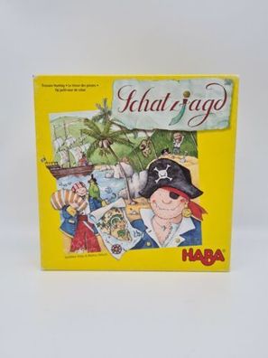 HABA Schatzjagd 2003 Kinder Wettlauf Gedächtnisspiel 2 - 4 Spieler ab 7 Jahre