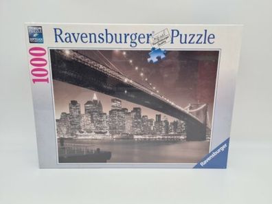 Ravensburger Puzzle 1000 Teile  Manhattan mit Brooklyn-Bridge