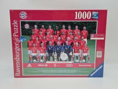 FC Bayern München Puzzle 1000 Teile Saison 2016/2017 - Ravensburger Neu