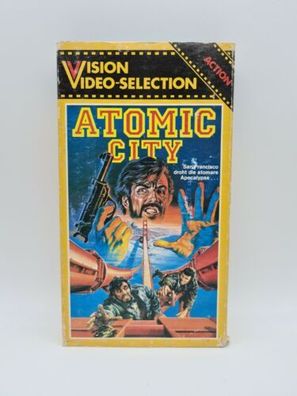 Atomic City VHS Vision Video Selection Aktion Film 72 min Vintage