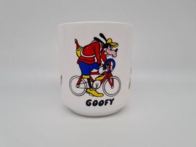 Arcopal France Disney Goofy Pluto Mug Kaffeetasse Becher Tasse 90er