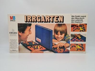Irrgarten MB Spiele Familienspiel Gesellschaftsspiel Brettspiel 1977 Vintage