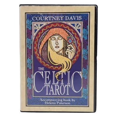 The Celtic Tarot Tarotkarten Courtney Davis 1990 mit Buch Helena Paterson Selten