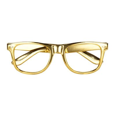 Partybrille gold