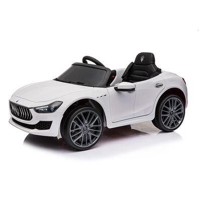 Maserati Ghibli Kinderfahrzeug Elektrofahrzeug Kinderelektrofahrzeug 12V Weiß