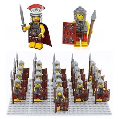 21pcs/ set Roman Military Centurion Soldiers Minifigures Army Toys Collection Kids