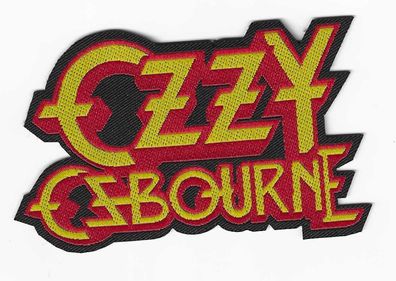 OZZY Osbourn - Logo cut out gewebter Aufnäher woven Patch Neu & Official!